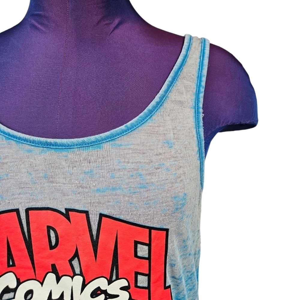 Marvel Comics Racerback Tank Top Size Small Juniors - Picture 2 of 7